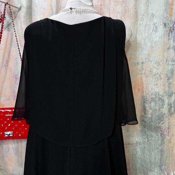 📌SL Fashions Timeless Cocktail - Party - Semi Formal  Dress Flower Petals Optic - Picture 10 of 16